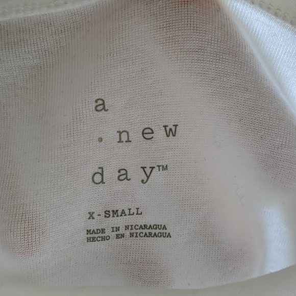 White Cotton Tee - Picture 3 of 3